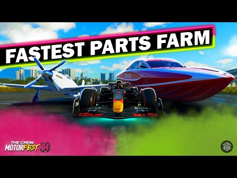 FASTEST LEGENDARY PARTS FARM in Season 4 (ALL VEHICLE TYPES) - The Crew Motorfest