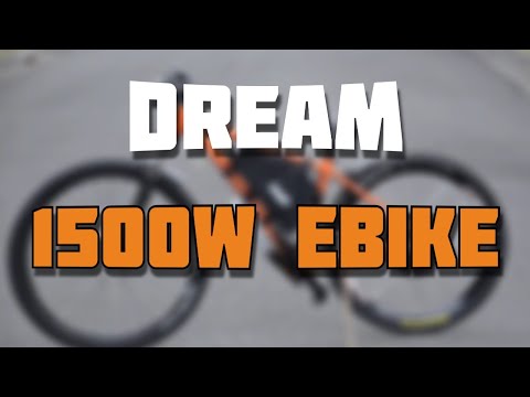 building my DREAM 1500w e-bike (ft JEROMESEPP)