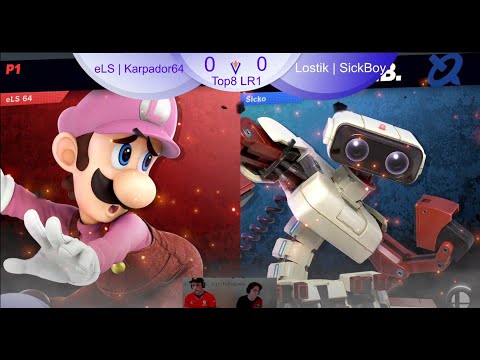 Festigames - Tournoi Smash | Top 8 LR1 | Lostik SickBoy (Rob) vs eLS Karpador64 (Luigi)