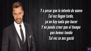 Ricky Martin_-_Talvez(Lyrics/Lyric)