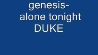genesis- alone tonight- duke