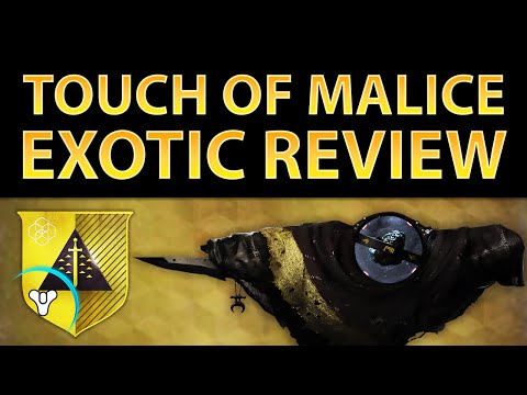 Destiny Taken King: Touch of Malice Exotic Review