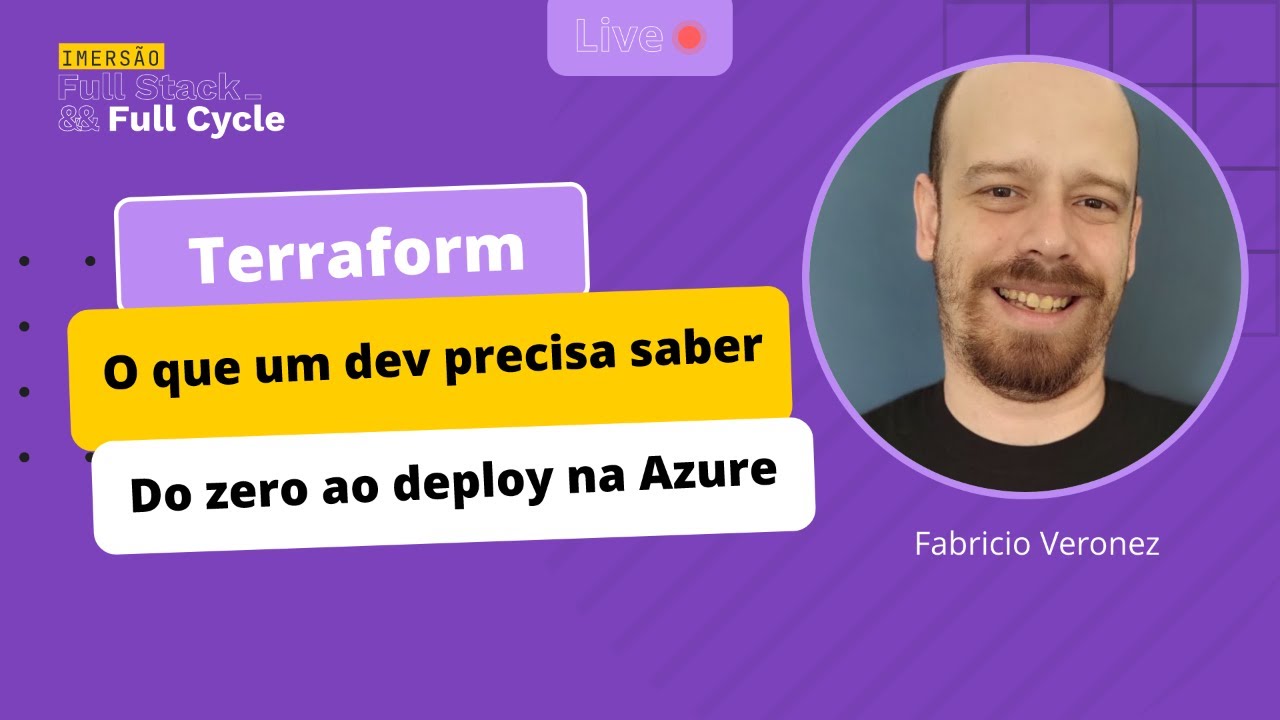 Terraform: O que um dev precisa saber. Do zero ao deploy na Azure