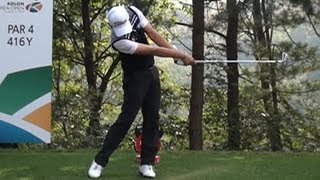 [HD SLOW] NOH Seung-yul Long Iron Golf Tee Shot Swing_2012 (6)