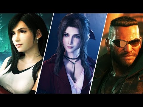 Final Fantasy 7 Remake All Special Affection Scenes (Tifa, Aerith, Barret)