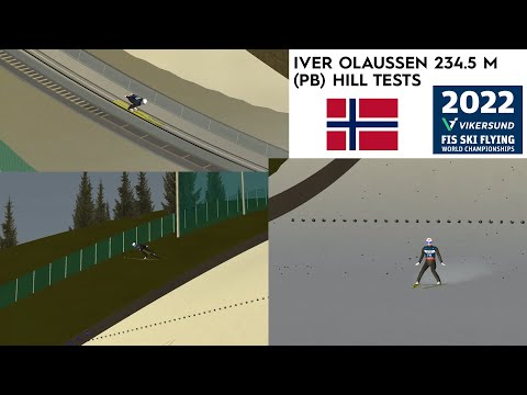 Odwzoruj to w DSJ4 #18 | Iver Olaussen MŚwL Vikersund 2022 234.5 m (PB) HILL TESTS