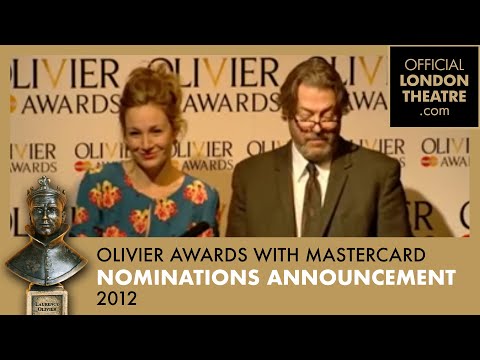 2012 Olivier Awards with MasterCard - Nominees Announcement