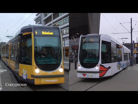 RET Rotterdam Trams in Jan. 2020 #1 (1/2)