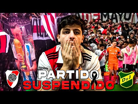 Sad weather - MATCH SUSPENDED - RIVER PLATE - DEFENSA Y JUSTICIA - 2023 Professional League