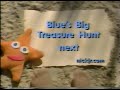 Blue S Big Treasure Hunt 1999 Premiere Promo