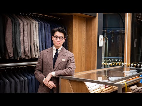 What's On - A Complex Brown Sport Coat Cloth and a Tour of Our New Flagship in the Pedder Building