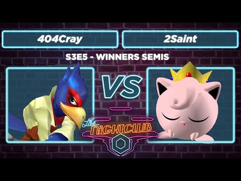 The Nightclub S3E5: 404Cray (Falco) vs 2Saint (Puff) - Winners Semis SSBM