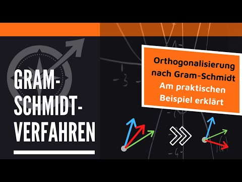 Das Gram-Schmidt-Orthogonalisierungsverfahren | LernKompass - Mathe einfach erklärt