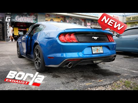 What Borla Exhaust does to an Ecoboost Mustang ***WARNING***