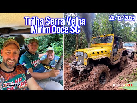 Trilha Serra Velha Mirim Doce SC 26/12/2025