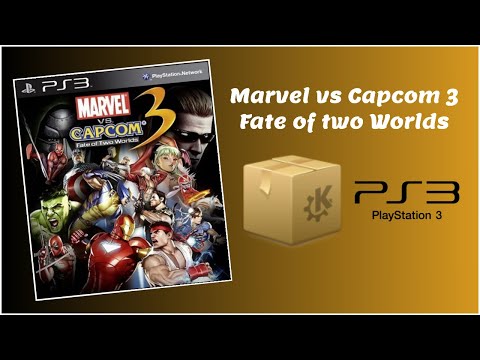 Marvel vs Capcom 3  Fate of Two Worlds PKG PS3
