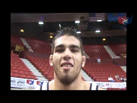 Freestyle 96kg Challenge Tournament Champion Chad Hanke