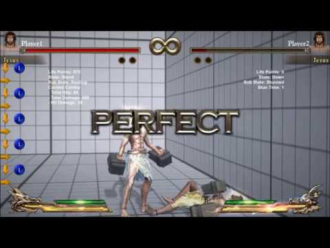 Fight of Gods: Jesus infinite combo