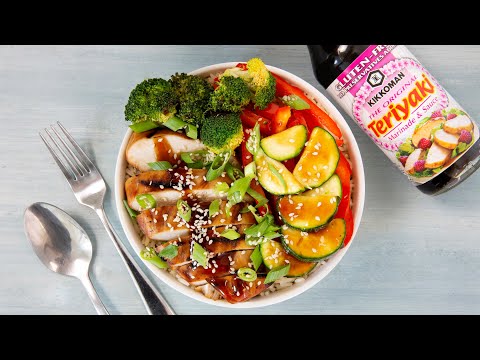 Gluten-Free Grilled Chicken Teriyaki Bowls featuring...