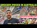 GROCERY SHOPPING IN AUSTRALIA 🇦🇺 PRICES GOING UP 😭WEEKLY GROCERY $200😱