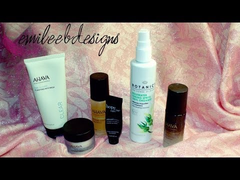 Night Time Skincare Routine using AHAVA, Boots Botanics, & Philosophy