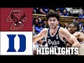 Boston College Eagles Vs Duke Blue Devils Full Game Highlights ESPN College Basketball