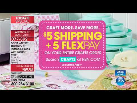 HSN | Paper Crafting Tools & Supplies 01.10.2018 - 01 AM