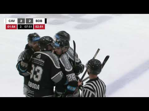 VUT Cavaliers Brno vs Black Dogs Budweis _ ULLH 10. kolo _ Sestřih zápasu