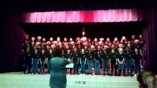 Mcfee elementary school Christmas party 2016-2017 peppermint winter