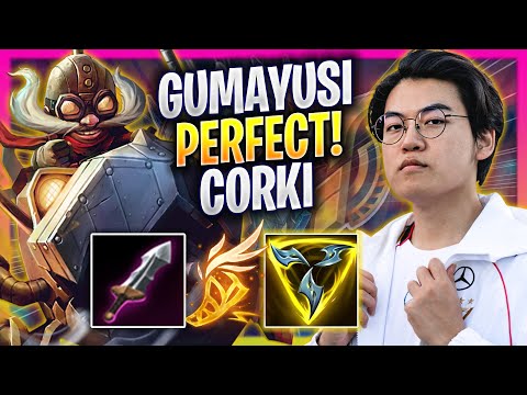 GUMAYUSI PERFECT GAME WITH CORKI! - T1 Gumayusi Plays Corki ADC vs Ezreal! | Season 2025