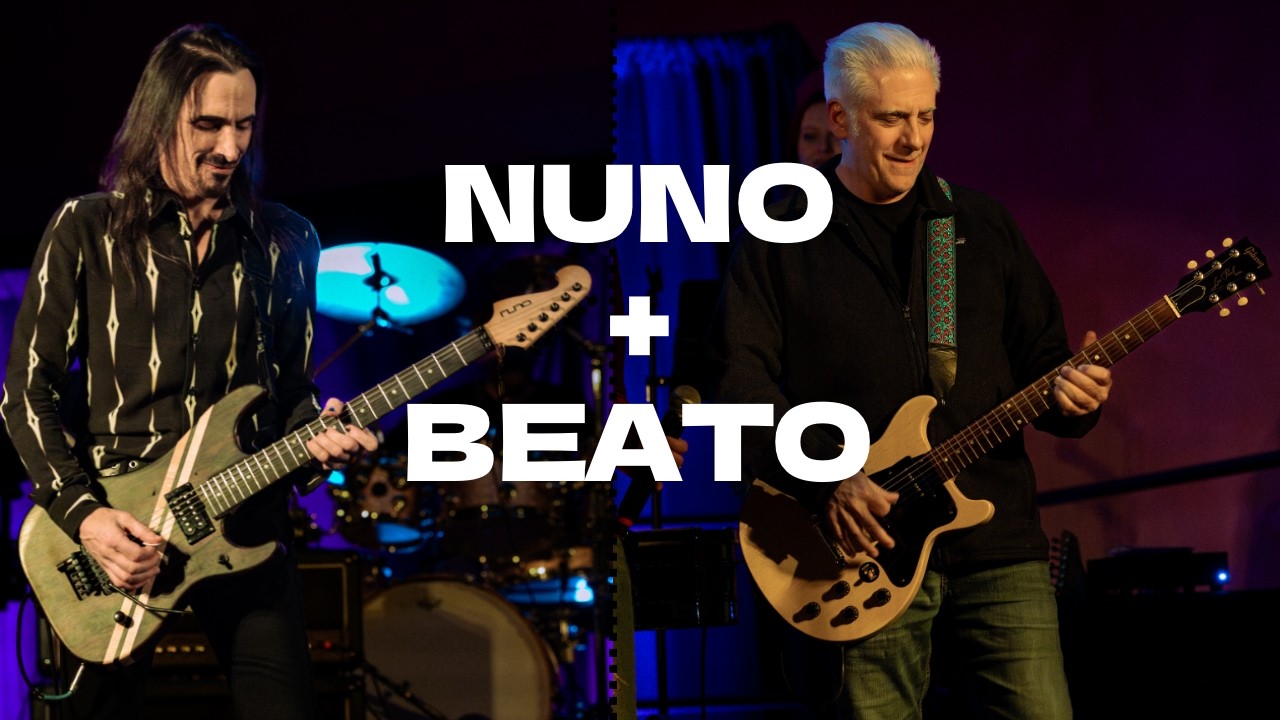Nuno⁣ Bettencourt Plays 'The Boys ‍Are ​Back in Town' with ⁣Rick Beato