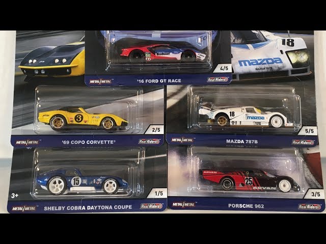 Vídeo relacionado con Hot Wheels Car Culture Circuit Legends Vehículos para niños y niñas a Partir de 3años, colección de vehículos Car Culture Escala 1:64, HRV98