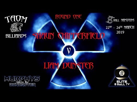 Shaun Chipperfield v Liam Dunster - TAOM 8 Ball Masters