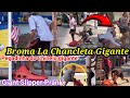 Broma La Chancleta Gigante / Pegadinha do Chinelo gigante / Giant Slipper Prank