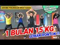 Aerobik Penurunan Berat Badan 15 Kg Dalam 1 Bulan Part 1