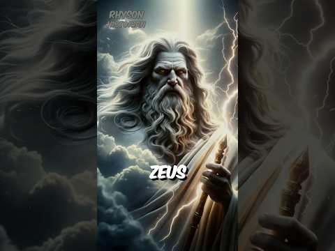 Zeus - The king of Mount Olympus. #history #god #zeus