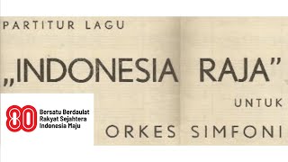 Indonesia Raya - W.R. Supratman || Orchestrated by Jozef Cleber (Score Video)