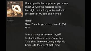 Unforgiven (with Lyrics) Creed/My Own Prison
