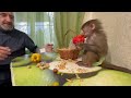 КОШМАР! Люська»Крымская» ест чеснок и сама снимает про себя видео!