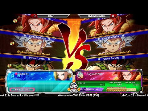 DBFZ [PS4] | COM 93 | Hikari vs Stylish Execution WFS | CLASSIC COM BATTLE!!!!