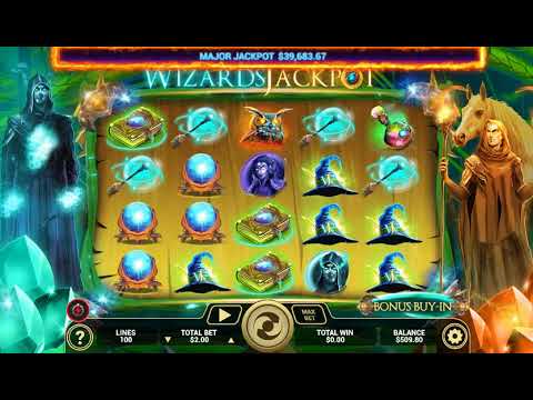 Wizards Jackpot – Video Gameplay