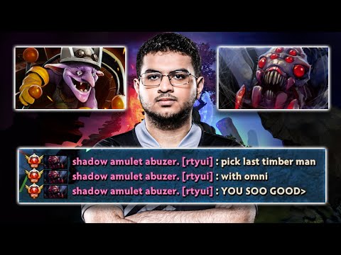 ATF Last Pick Timbersaw to Destroy Trashtalk Grandmaster Broodmother Dota 2 Toxic Ammar