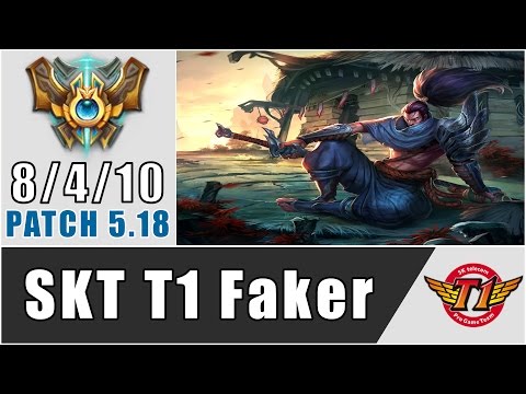 SKT T1 Faker - Yasuo vs Ekko - Mid - Season 5 - Patch 5.15 - KR SoloQ Challenger