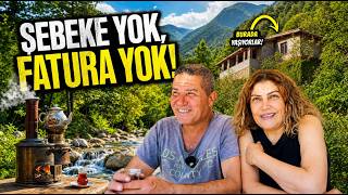 Kaz Dağları’nın Kalbinde İnsandan İzole Bir Yaşam! (Şebeke Yok, Fatura Yok)