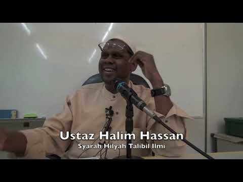 20190210 Ustaz Halim Hassan : Syarah Hilyah Talibil Ilmi