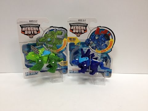 Transformers Rescue Bots - Dinobot BOULDER and CHASE