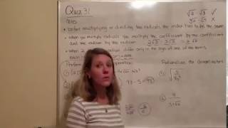 Algebra 2 quiz 31