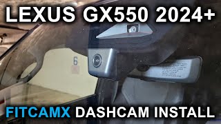 Lexus GX550 & Toyota Land Cruiser (2024-2026): FitcamX Dashcam Installation & Review. Hidden Wiring!