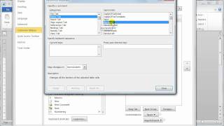 Microsoft Word 2010 Disable Keyboard short cuts