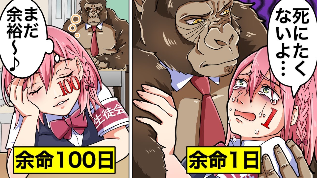 【アニメ】もしも「余命」が見えたらどうなるのか？【漫画動画】